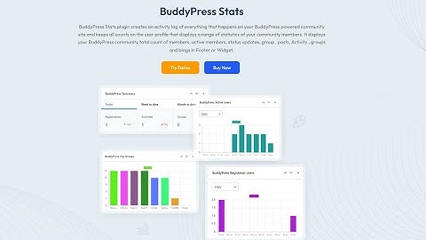 BuddyPress Stats Plugin: Track Your BuddyPress Community with BuddyPress Stats Plugin