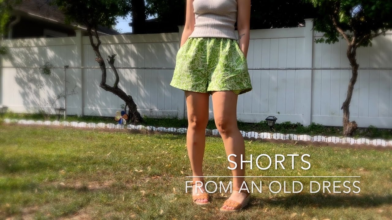 dress into shorts How to turn an old cute Shirt Size:L - XXL collection_combi: sequins DUSTY BLUE Bridesmaid Dress,