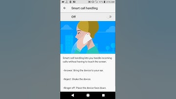 How to enable Smart Call handling feature on any Sony Xperia | F8332 |