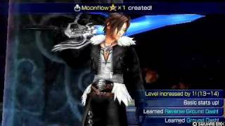 Dissidia 012 Final fantasy Squall Leonhart VS The Emperor