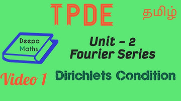 Fourier series Dirichlets condition