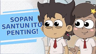 E8 Sopan Santun - Animasi Lucu Si Kecil Amara