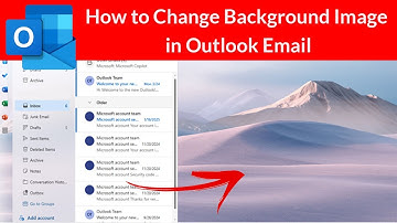 How to Change Background Image in Outlook Email On Windows Desktop?