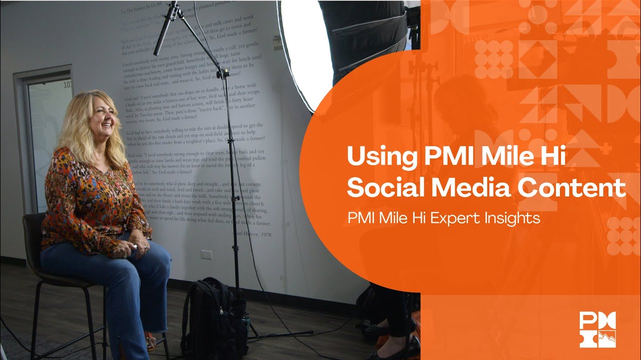 Using PMI Mile Hi Social Media Content