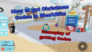 How to get Christmas Codes in SharkBite (Christmas Update) | Roblox 2021 - 2022