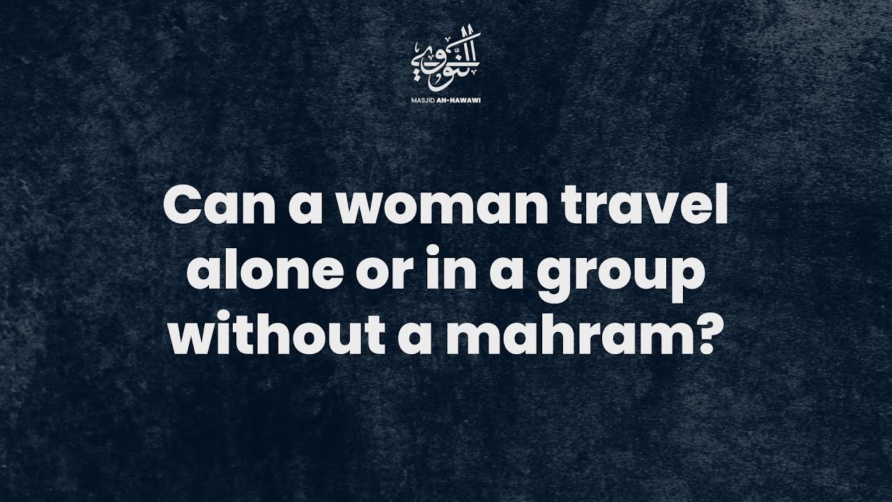 Q&A || Ruling on women traveling WITHOUT a mahram! || Shaykh Saeed Hassan 