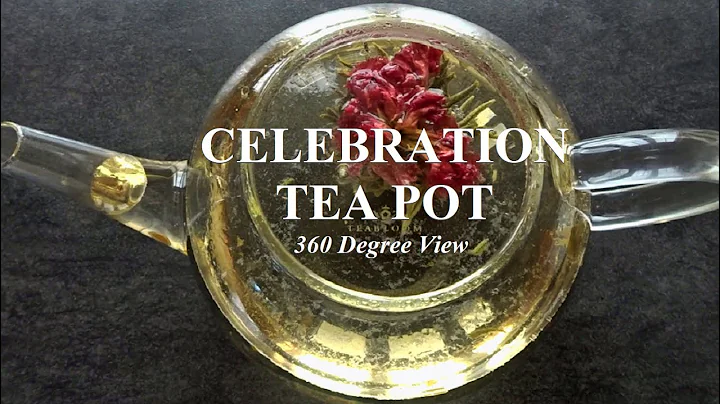 Celebration Teapot For Blooming Tea & Loose Leaf Tea 🌸 Teabloom - DayDayNews