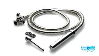 Cleanstream Metal Deluxe Shower Enema System