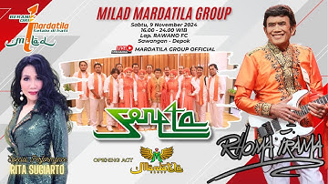 RHOMA IRAMA & SONETA GROUP | RANGKAIAN MILAD KE 1 MARDATILA GROUP | SABTU, 9 NOVEMBER 2024 | DAY #2