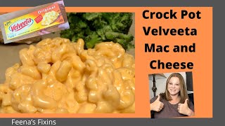 Crockpot Velveeta Mac and cheese! - the BEST gourmet Mac and cheese! Yum!