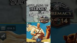 EL HÉROE “LAWRENCE” - Supremacy 1914 - Guía Corta para Nuevos por JamboTactico #tutorial