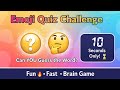 Test Your Brain with Emoji Compound Words! 🧠". "Can You Solve All 20 Emoji Puzzles? 🕵️♂️"