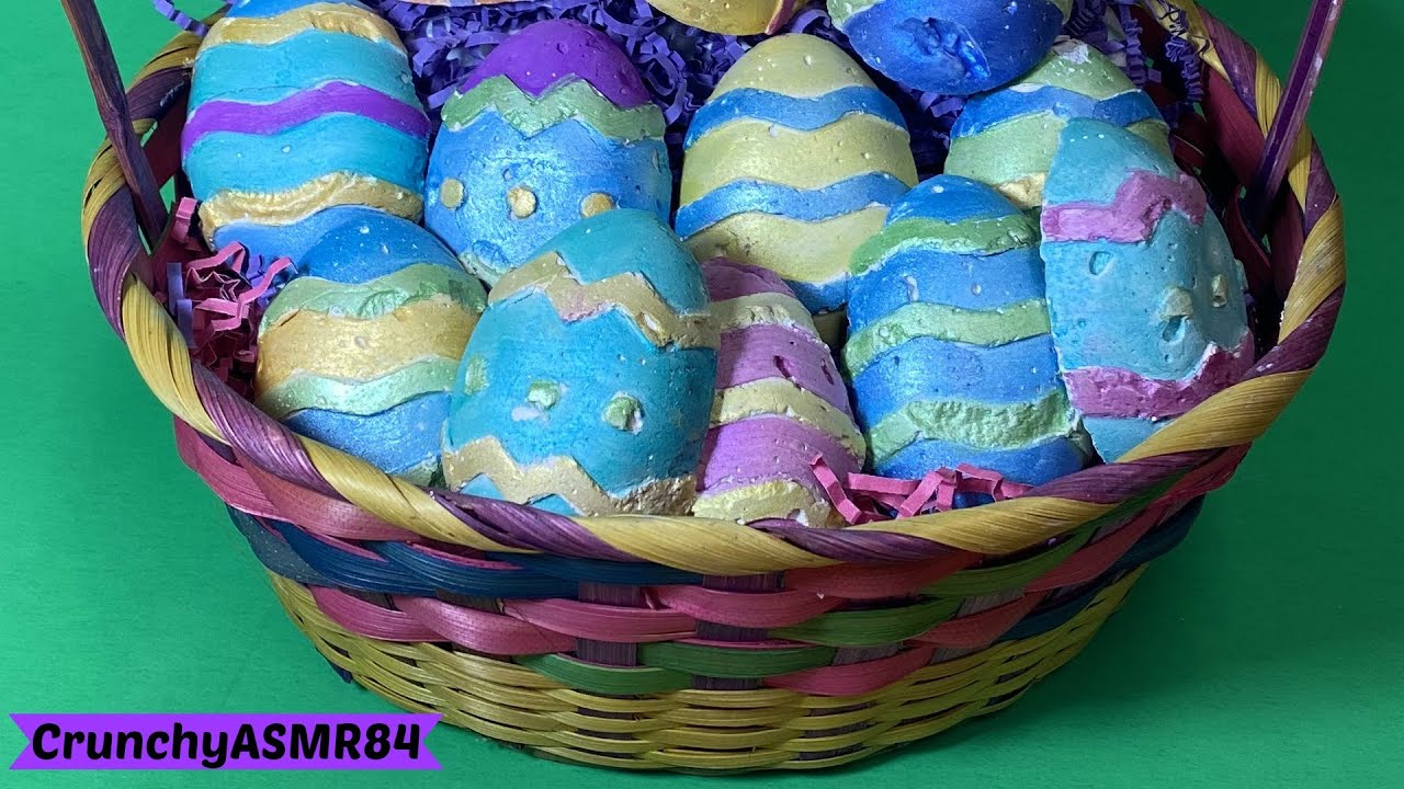 Gym Chalk Easter Eggs Happy Easter Sleep Aid ASMR YouTube