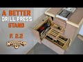 Maximizing Drill Press Storage - With Removeable Bit Storage