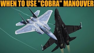 Su-27 Flanker: Dogfight Cobra Manouver Super-Manouverability Tutorial | DCS WORLD