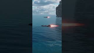 Rbs-15 Swedish Anti-Ship Cruise Missile With High Flight Trajectory