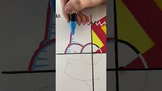 Drawing Bart Simpson, But In 4 Different Styles(Part 2) #shorts #art #posca #youtubeshorts