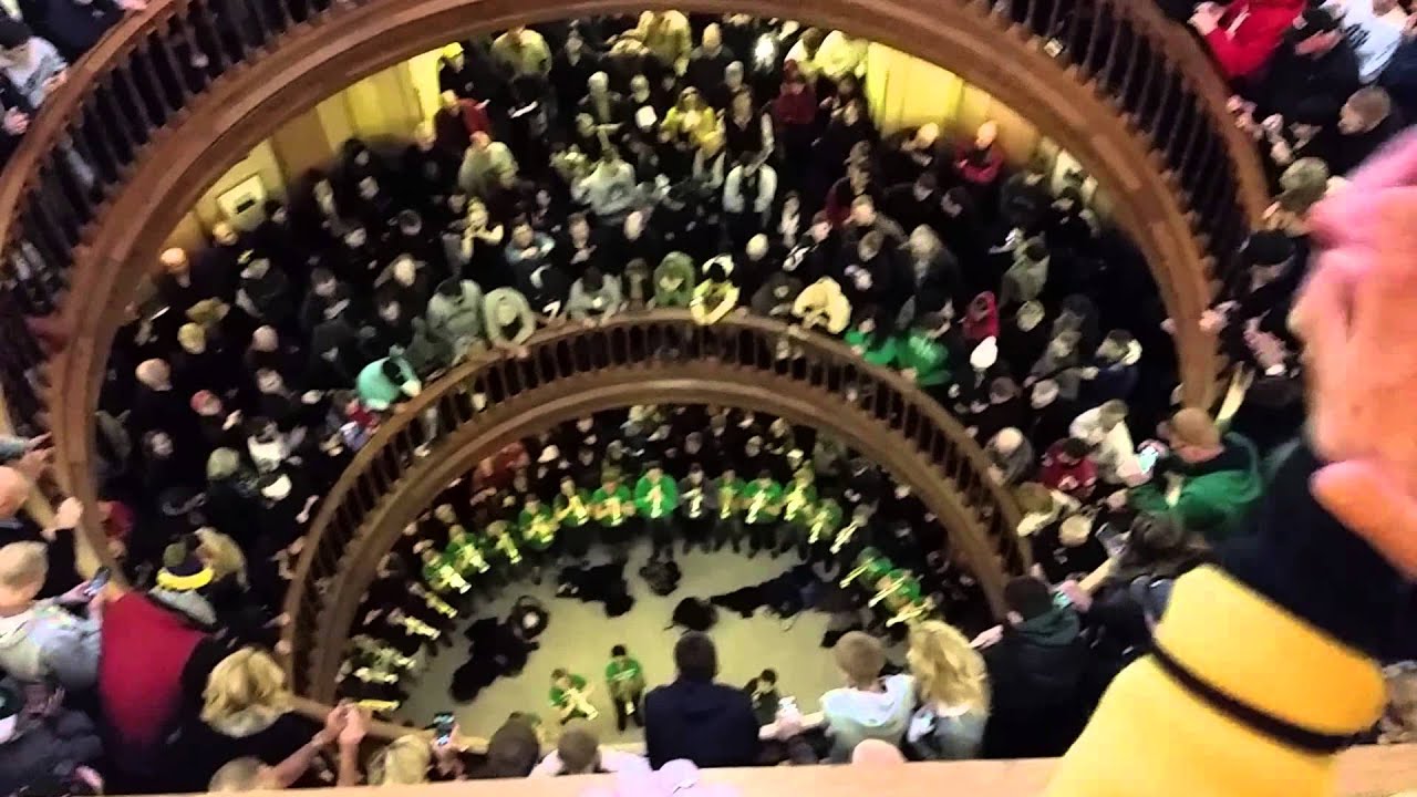 Notre Dame Trumpets Under the Dome YouTube