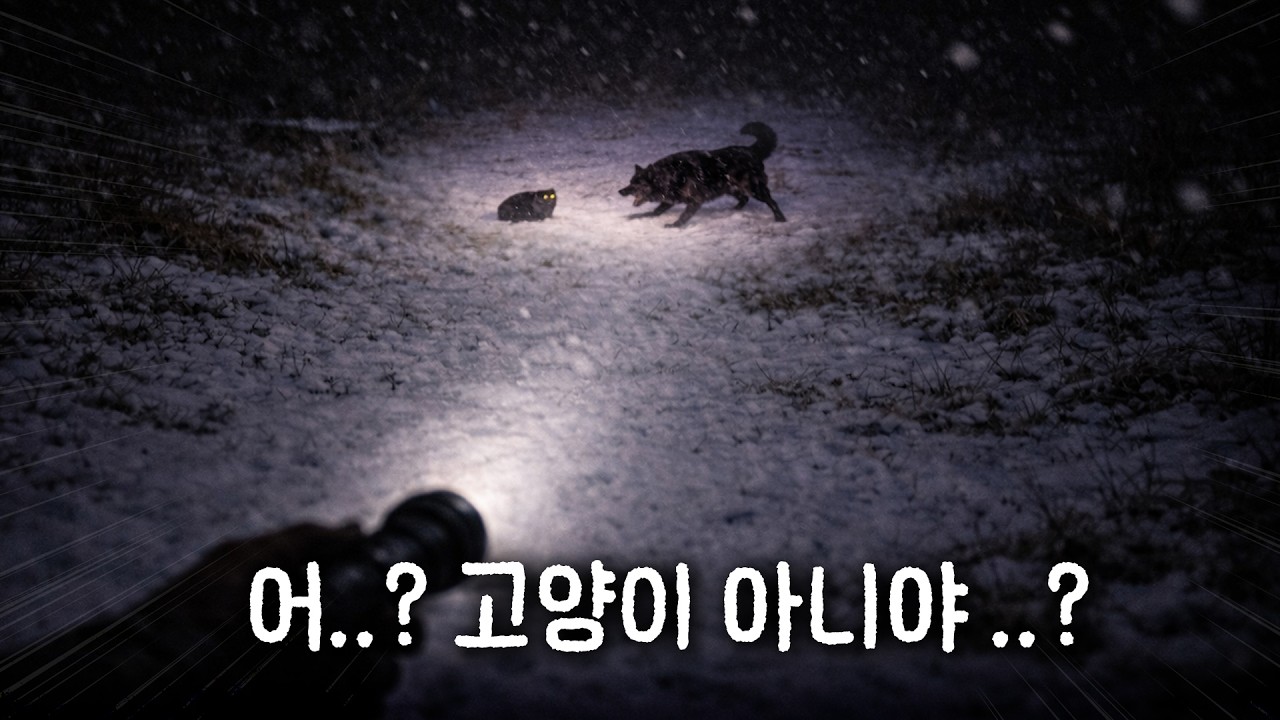 어디선가 들려오는 위급한 목소리..