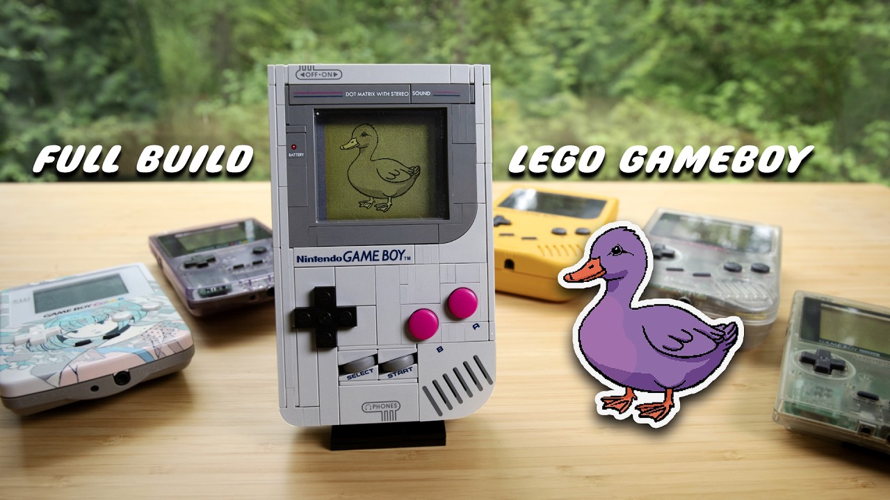 Lego Gameboy Build (1k Sub Special 🦆)