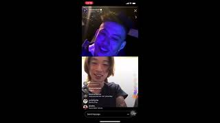 200408 keshi & Rich Brian live on instagram (with comment)