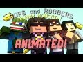 Cops n&#39; Robbers Funny Moments ANIMATED! (Minecraft Animation)