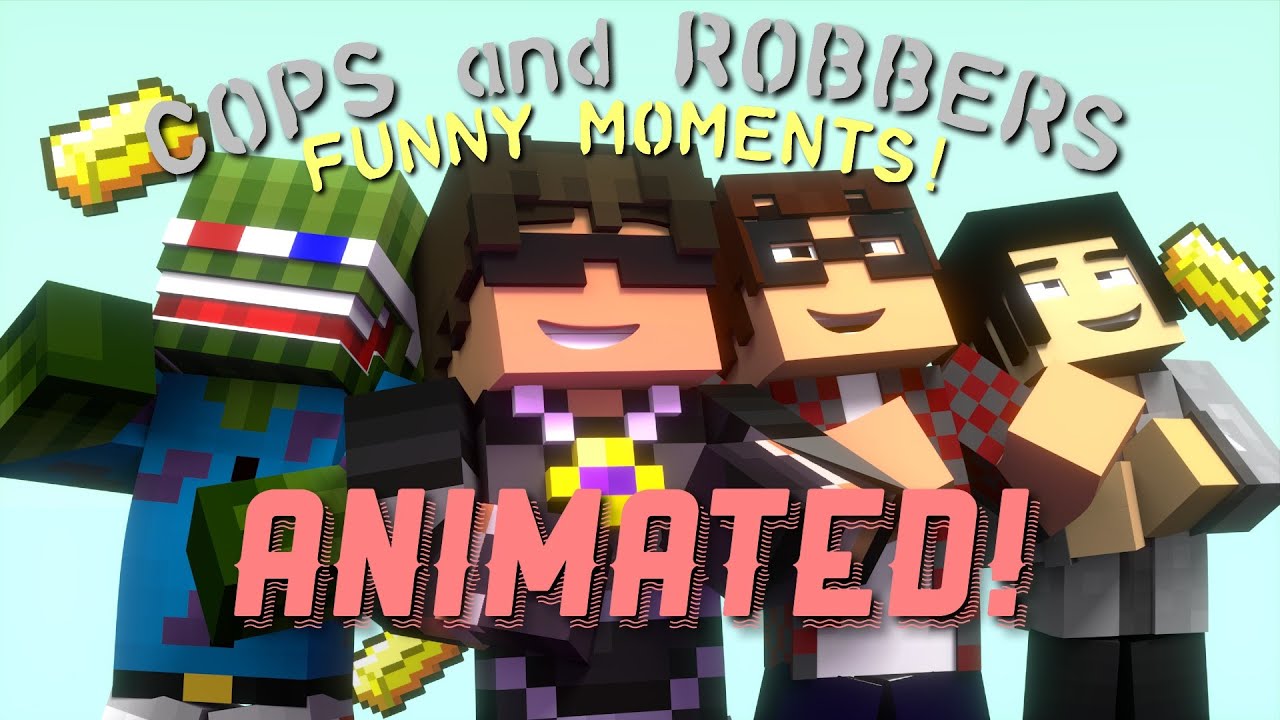 Cops N Robbers Funny Moments Animated Minecraft Animation Youtube Cops N Robbers Funny Moments Animated Minecraft Animation Youtube