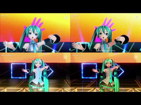 初音ミク Project DIVA PV比較2020 Hand in Hand