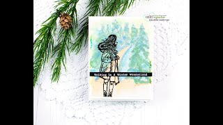 Unity Quick Tip: Watercolor Winter Scene with Vellum Overlay