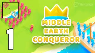 MIDLE EARTH CONQUEROR Gameplay Walkthrough Part 1 Tutorial Defeating the Enemy (Android,iOS)