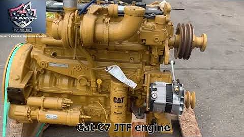 Cat C7 JTF industrial engine for sale