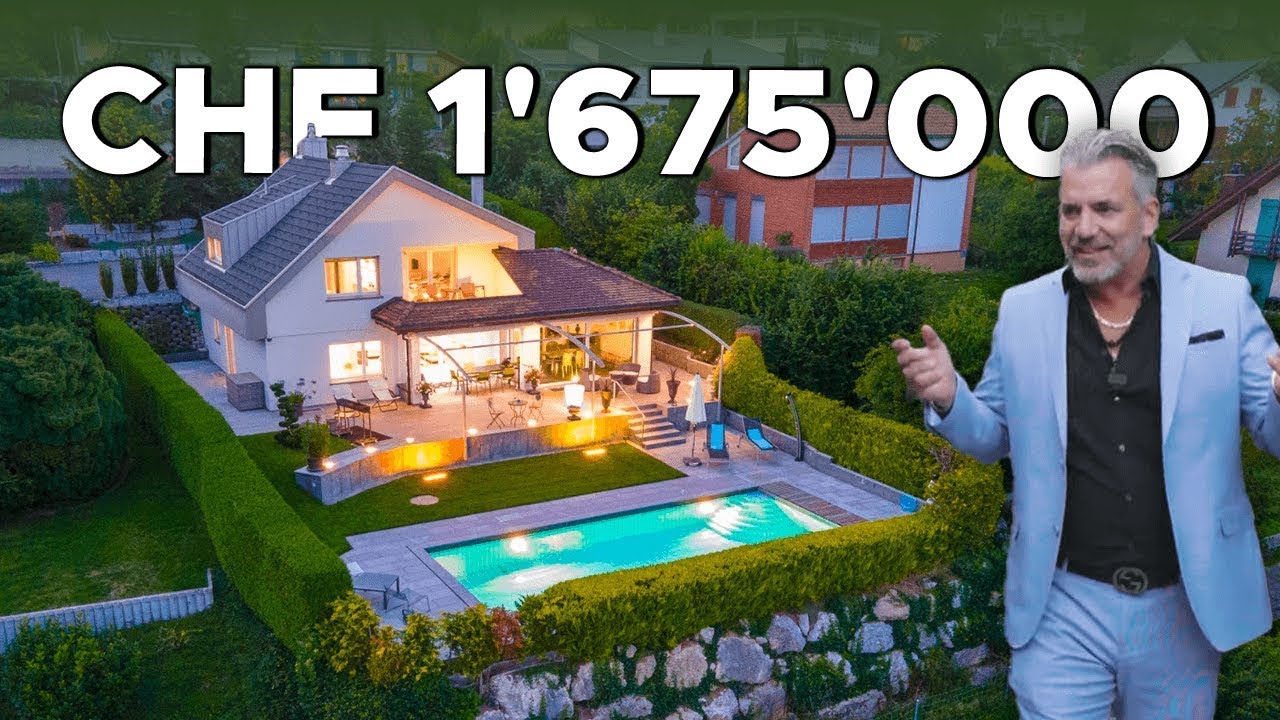 This 1.67 million villa will make your dreams come true,(with idyllic garden and pool), Switzerland