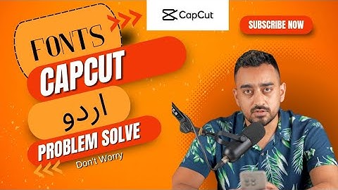 How To Fix Capcut Urdu Text Problem | CapCut Mein Urdu Kesay Likhe 100%  Done | MrSubi