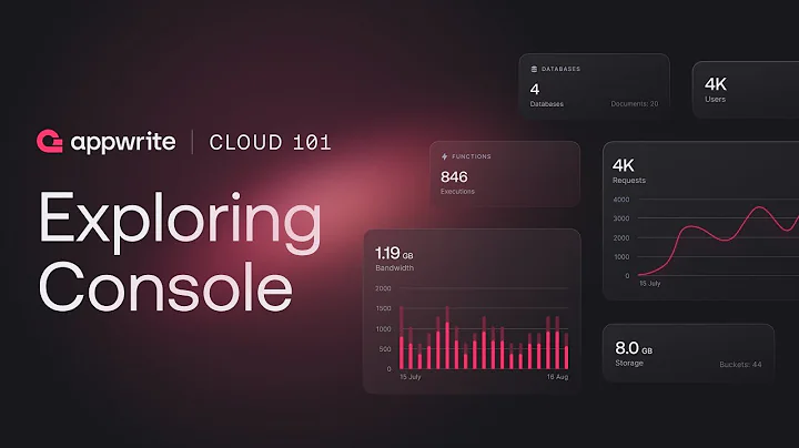 Exploring the Appwrite Console