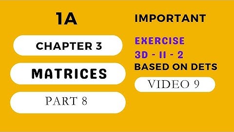 || INTER MATHS -1A || CHAPTER-3 || MATRICES || EXERCISE-3(d)-II-4-L.A.Q.