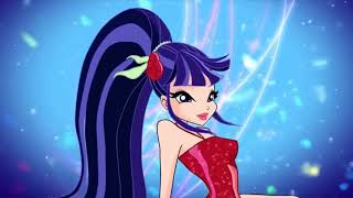 Video thumbnail of "Winx Club  The NEW Full Official Sirenix Transformation 2D with their voices, Full HD | Bloom Peters"