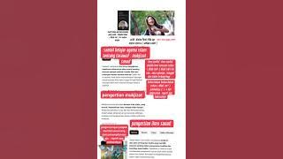 Ochi alvira feat Fida ap - stecu stecu mv music sambil belajar agama Islam