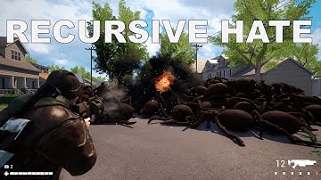 RECURSIVE HATE  Spider Hell GAMEPLAY