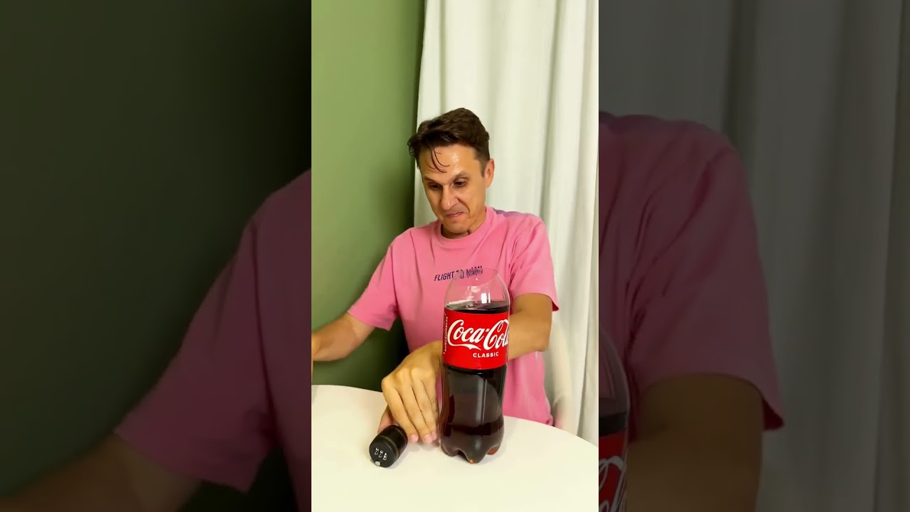 Hands OFF my cola 😎 Genius trick 🥤 