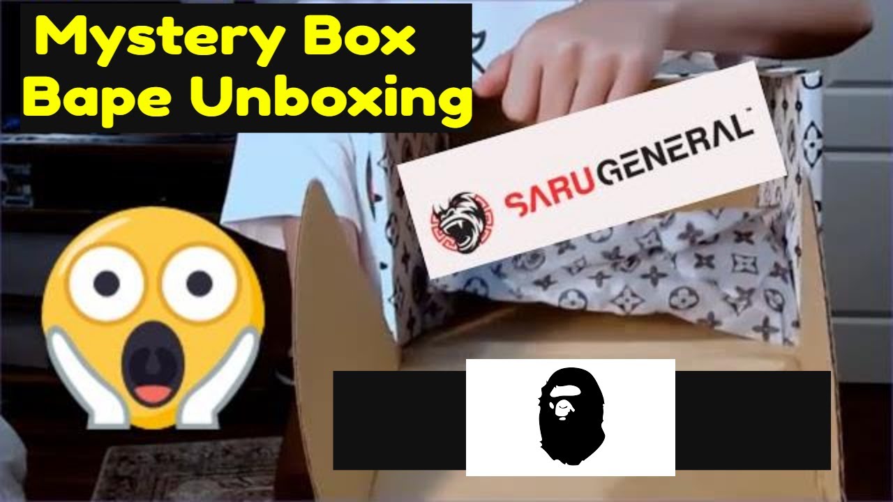Saru General hype mystery box unboxing 2020 YouTube
