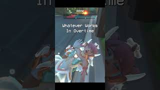 When It's Up To You In Overtime 💀 #overwatch #overwatch2 #overwatchfunny #fyp #gamingshorts #ow2