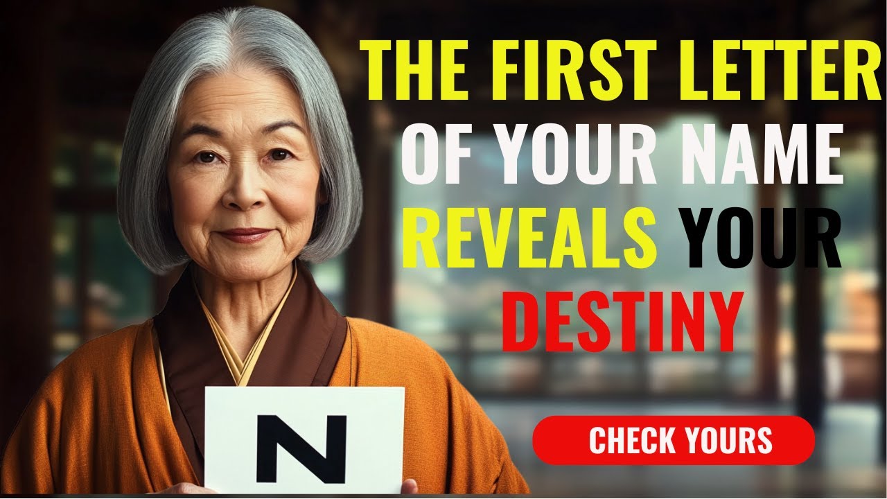 What the FIRST Letter of Your Name Means WILL SURPRISE You | Buddhist ...
