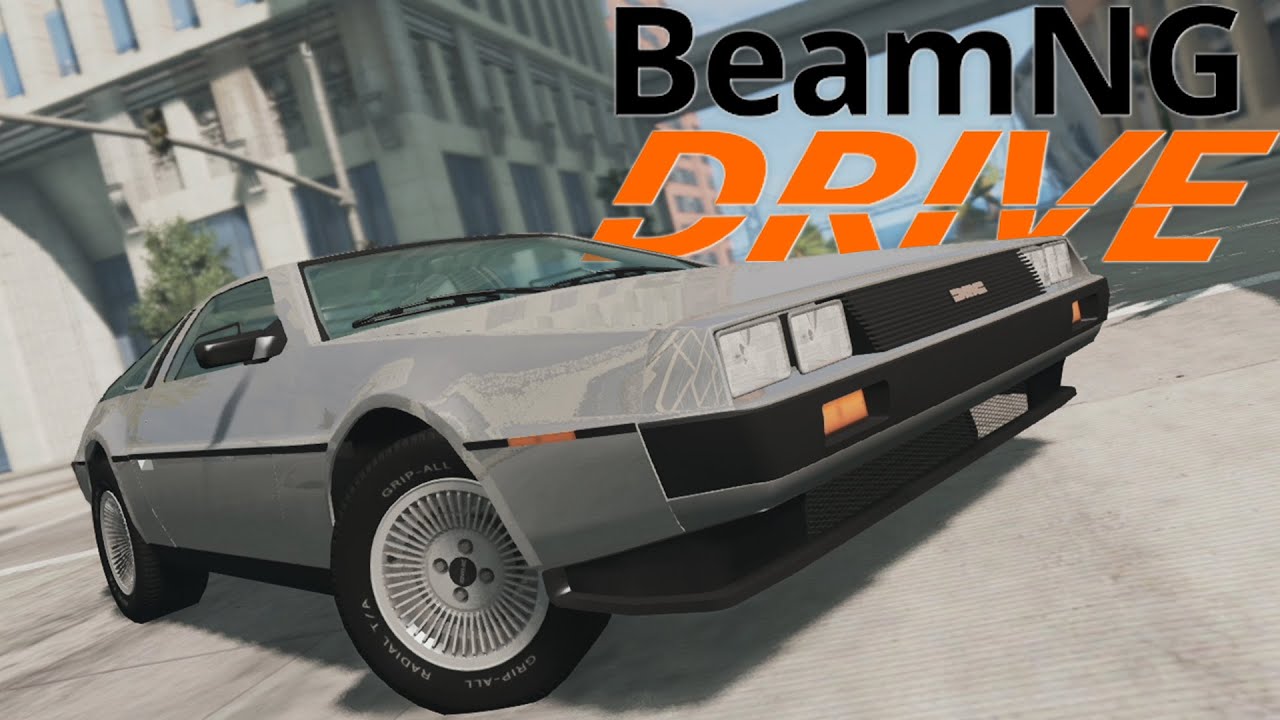 DELOREAN DMC-12! - BEAMNG.DRIVE MODS | Lets Play - YouTube