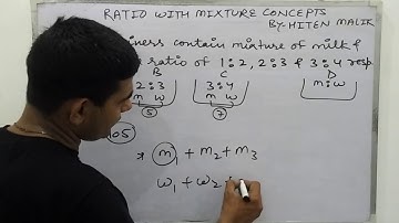 RATIO WITH MIXTURE PART 2 for SSC CGL CPO CHSL BANK PO CLERK RAILWAYS UP POLICE HARYANA POLICE ETC