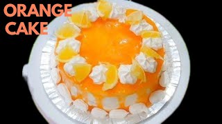 Bakery Style Orange sponge cake |without oven orange cake recipe |orange cake |by food with shimmy screenshot 4
