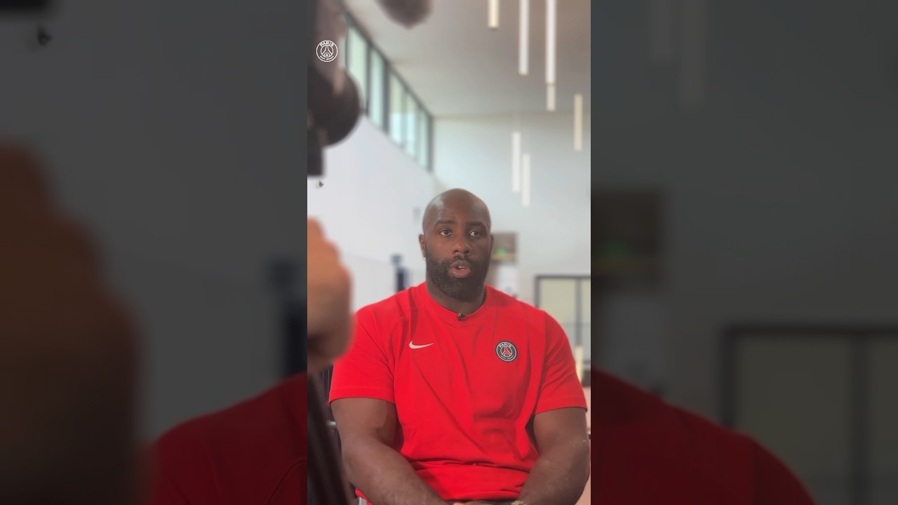 🎙️ Interview de Teddy Riner, à retrouver sur PSG.fr 🗞️ #riner #judo