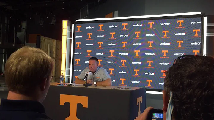 Butch Jones' opening statement (Oct. 10, 2016)