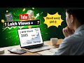 YouTube पर 1 Lakh Views = कितनी कमाई? | YouTube Earnings 2025 Explained in Hindi