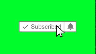 Subscribe and Hit the Bell Green Screen Thingy