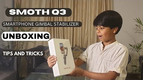 Zhiyun smooth q3 complete setup review/ sanaanbilal / urdu ,english and hindi